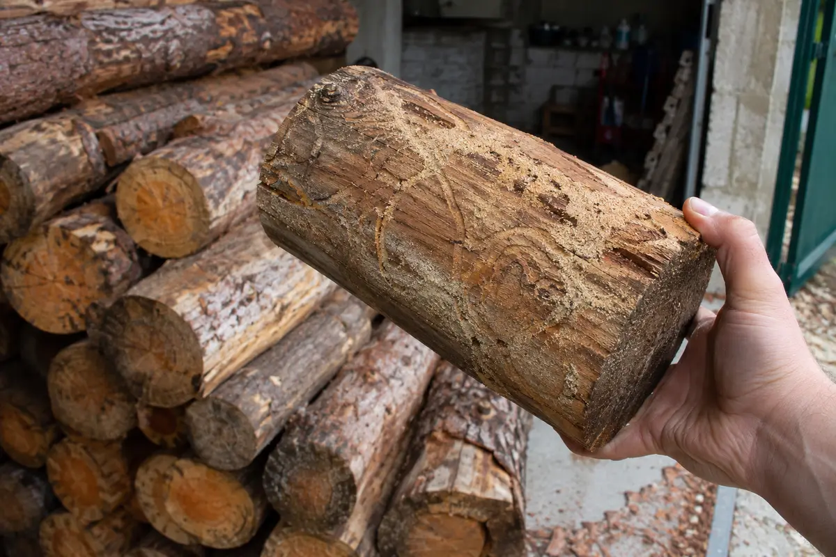 Capricorne dans votre bois de chauffage : risques et solutions pour votre charpente en Gironde
