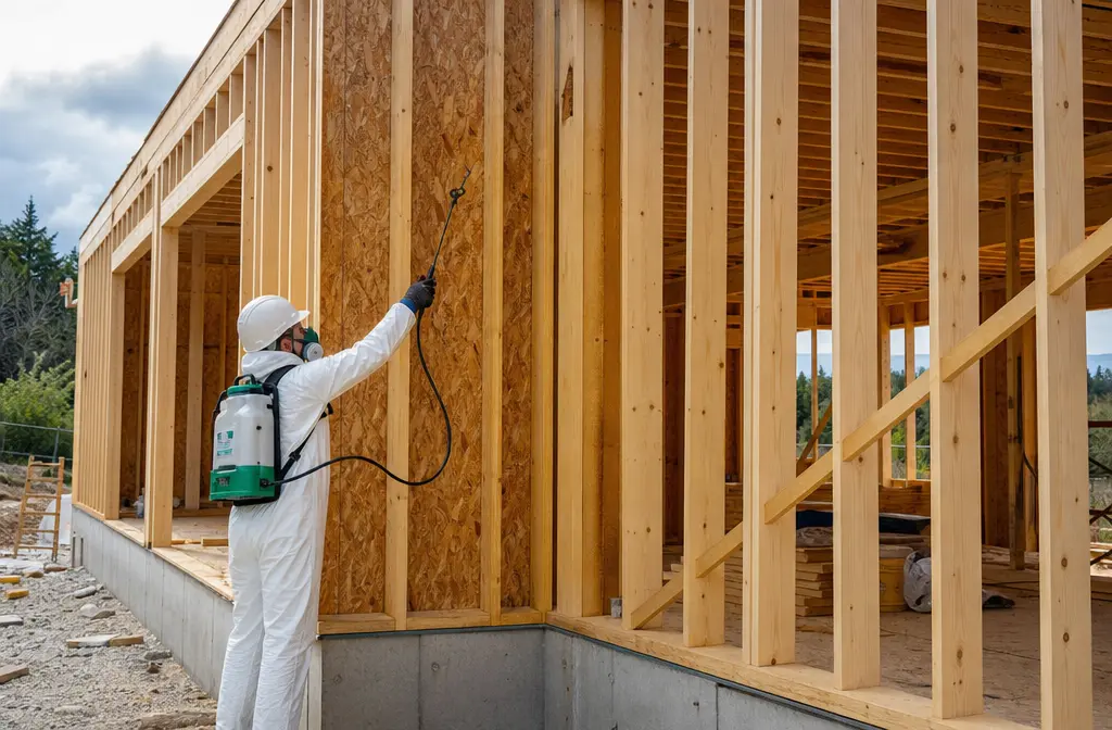 Traitement préventif pour construction neuve et ossature bois