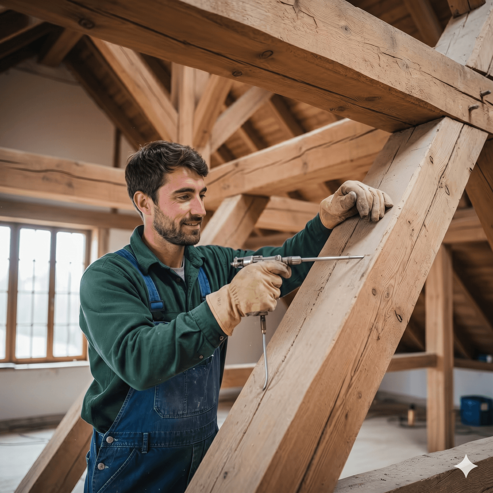 Traitement du bois en Gironde par Savio Protection Bois